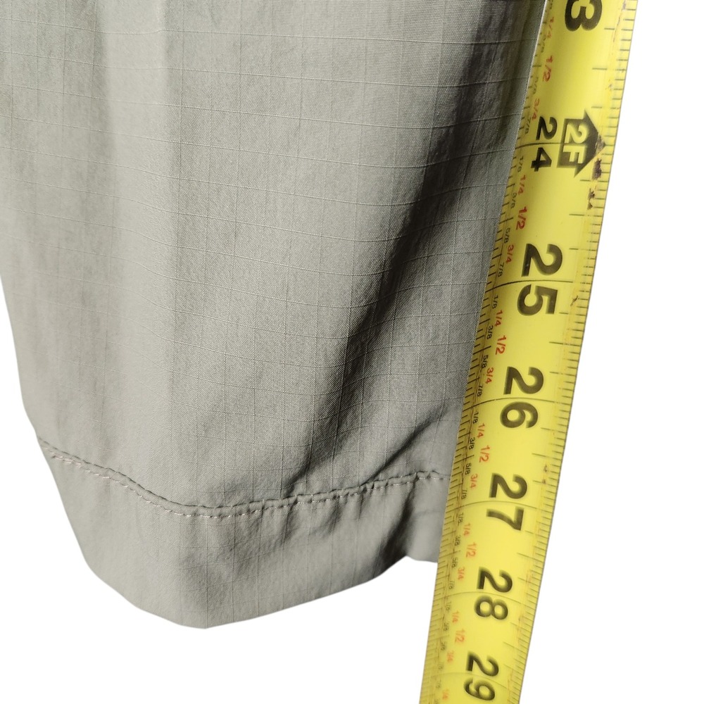 Mountain Hardwear Jumpsuit Women's 2 Sage Green Ripstop Pockets Outdoor Hiking - Picture 9 of 12